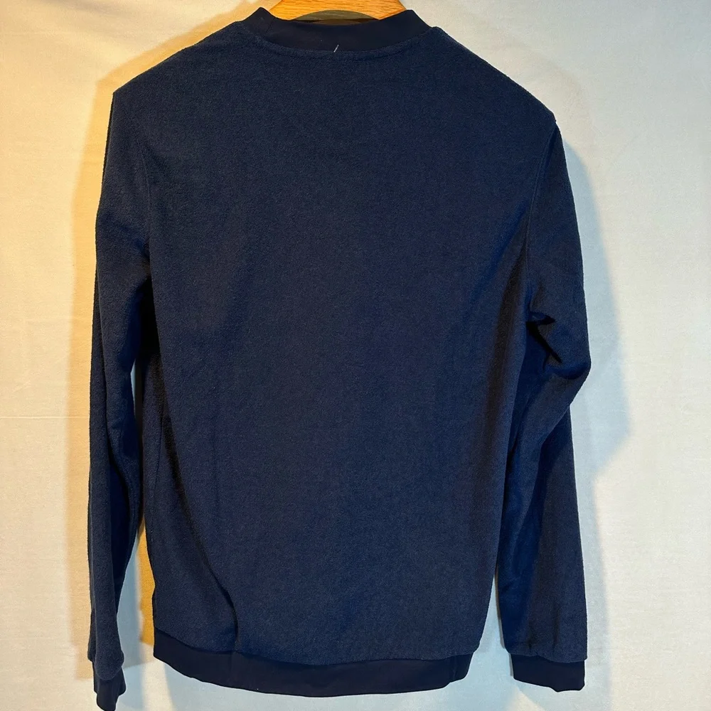 NWT! adidas Core Crewneck Sweatshirt Golf Collegiate Navy Outerwear Men - Picture 7 of 11